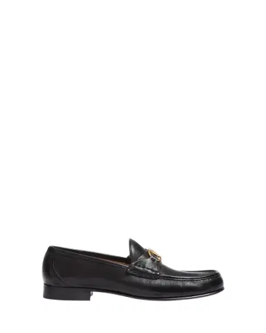 Valentino Garavani Men's VLogo Signature Leather Penny Loafers | Thumbnail 1 Valentino Garavani Men's VLogo Signature Leather Penny Loafers | Thumbnail 1