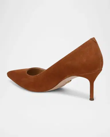 Veronica Beard Rita Suede Classic Pumps | Thumbnail 3 Veronica Beard Rita Suede Classic Pumps | Thumbnail 3