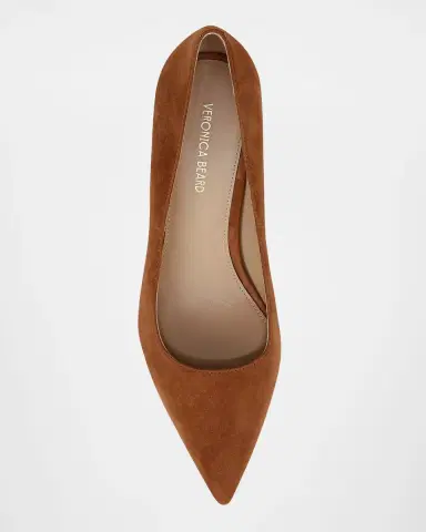 Veronica Beard Rita Suede Classic Pumps | Thumbnail 4 Veronica Beard Rita Suede Classic Pumps | Thumbnail 4