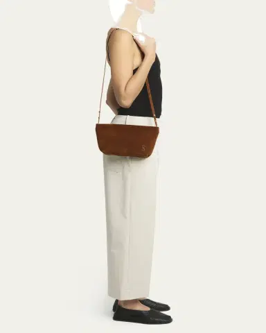Proenza Schouler Bond Zip Suede Shoulder Bag | Thumbnail 5 Proenza Schouler Bond Zip Suede Shoulder Bag | Thumbnail 5