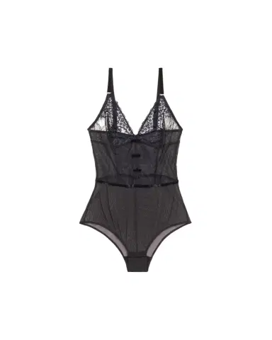 Simone Pérèle Scenario Embroidered Lace & Tulle Bodysuit | Thumbnail 1 Simone Pérèle Scenario Embroidered Lace & Tulle Bodysuit | Thumbnail 1