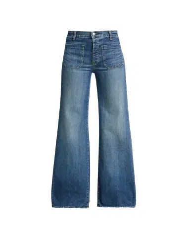 Nili Lotan Florence Denim Flare Jeans | Thumbnail 1 Nili Lotan Florence Denim Flare Jeans | Thumbnail 1