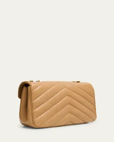 Saint Laurent Loulou Medium YSL Chain Shoulder Bag in Quilted Leather | Thumbnail 3 Saint Laurent Loulou Medium YSL Chain Shoulder Bag in Quilted Leather | Thumbnail 3