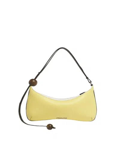Jacquemus Le Grand Bisou Perle Leather Shoulder Bag | Thumbnail 1 Jacquemus Le Grand Bisou Perle Leather Shoulder Bag | Thumbnail 1