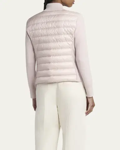 Moncler Padded Wool Cardigan | Thumbnail 11 Moncler Padded Wool Cardigan | Thumbnail 11