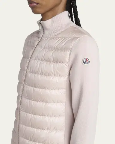 Moncler Padded Wool Cardigan | Thumbnail 13 Moncler Padded Wool Cardigan | Thumbnail 13