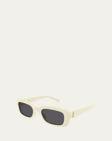 Saint Laurent Recycled Acetate Rectangular Sunglasses | Thumbnail 3 Saint Laurent Recycled Acetate Rectangular Sunglasses | Thumbnail 3