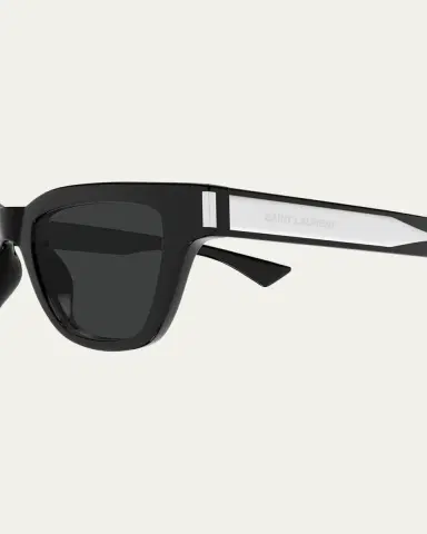 Saint Laurent Men's SL 789 Jacquesm Acetate Rectangle Sunglasses | Thumbnail 2 Saint Laurent Men's SL 789 Jacquesm Acetate Rectangle Sunglasses | Thumbnail 2