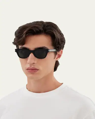 Saint Laurent Men's SL 789 Jacquesm Acetate Rectangle Sunglasses | Thumbnail 4 Saint Laurent Men's SL 789 Jacquesm Acetate Rectangle Sunglasses | Thumbnail 4