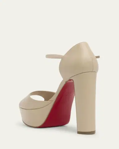 Christian Louboutin 130mm Sandaloo Leather Platform Sandals | Thumbnail 6 Christian Louboutin 130mm Sandaloo Leather Platform Sandals | Thumbnail 6