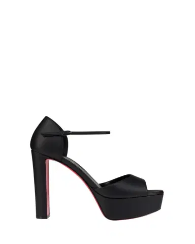 Christian Louboutin 130mm Sandaloo Leather Platform Sandals | Thumbnail 1 Christian Louboutin 130mm Sandaloo Leather Platform Sandals | Thumbnail 1