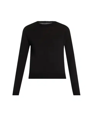 Rick Owens Biker Level Knit Wool Sweater | Thumbnail 1 Rick Owens Biker Level Knit Wool Sweater | Thumbnail 1