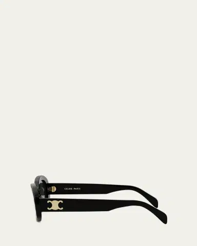 Celine Triomphe Oval Sunglasses | Thumbnail 3 Celine Triomphe Oval Sunglasses | Thumbnail 3