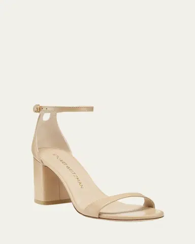 Stuart Weitzman Nudist 75mm Block Sandals | Thumbnail 3 Stuart Weitzman Nudist 75mm Block Sandals | Thumbnail 3