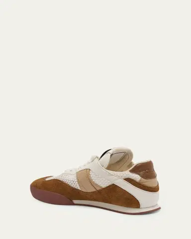 Chloé Kick Mesh and Leather Low-Top Sneakers | Thumbnail 7 Chloé Kick Mesh and Leather Low-Top Sneakers | Thumbnail 7