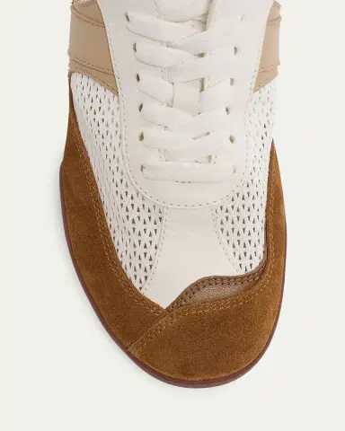 Chloé Kick Mesh and Leather Low-Top Sneakers | Thumbnail 8 Chloé Kick Mesh and Leather Low-Top Sneakers | Thumbnail 8