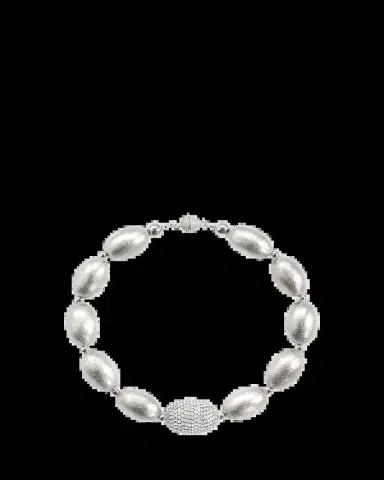 Saulé Cherie 18" Necklace in Silver Sheer | Thumbnail 2 Saulé Cherie 18" Necklace in Silver Sheer | Thumbnail 2