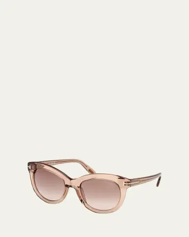 Tom Ford Odette Round Acetate Sunglasses | Thumbnail 2 Tom Ford Odette Round Acetate Sunglasses | Thumbnail 2