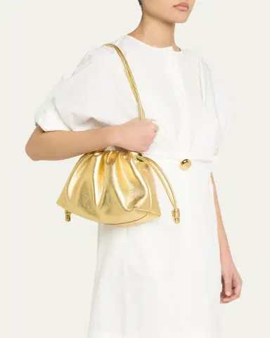 Loewe Flamenco Metallic Leather Shoulder Bag | Thumbnail 3 Loewe Flamenco Metallic Leather Shoulder Bag | Thumbnail 3