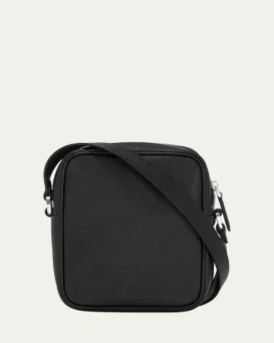 Montblanc Men's Sartorial Nano Saffiano Leather Messenger Bag | Thumbnail 3 Montblanc Men's Sartorial Nano Saffiano Leather Messenger Bag | Thumbnail 3