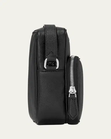 Montblanc Men's Sartorial Nano Saffiano Leather Messenger Bag | Thumbnail 5 Montblanc Men's Sartorial Nano Saffiano Leather Messenger Bag | Thumbnail 5