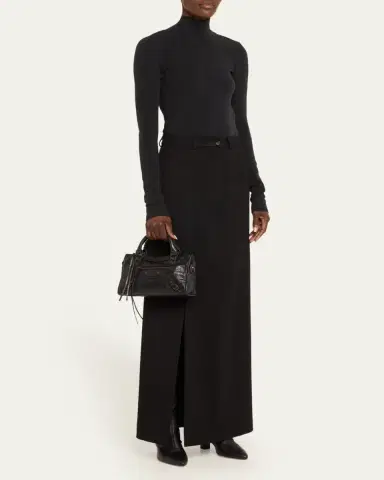 Balenciaga Le City Mini Leather Top-Handle Bag | Thumbnail 5 Balenciaga Le City Mini Leather Top-Handle Bag | Thumbnail 5