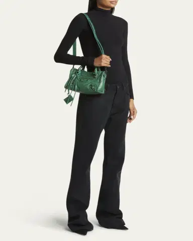 Balenciaga Le City Mini Leather Top-Handle Bag | Thumbnail 9 Balenciaga Le City Mini Leather Top-Handle Bag | Thumbnail 9