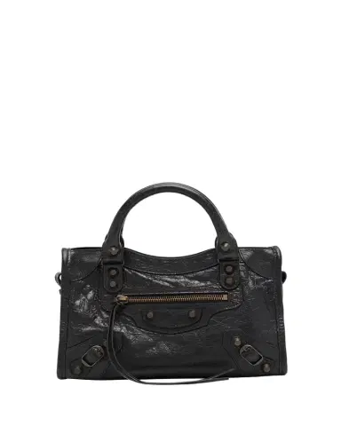 Balenciaga Le City Mini Leather Top-Handle Bag | Thumbnail 1 Balenciaga Le City Mini Leather Top-Handle Bag | Thumbnail 1