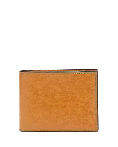 Valextra Men's Leather V-Cut Bifold Wallet | Thumbnail 1 Valextra Men's Leather V-Cut Bifold Wallet | Thumbnail 1