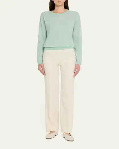 Majestic Filatures Crewneck Cashmere Sweater | Thumbnail 2 Majestic Filatures Crewneck Cashmere Sweater | Thumbnail 2