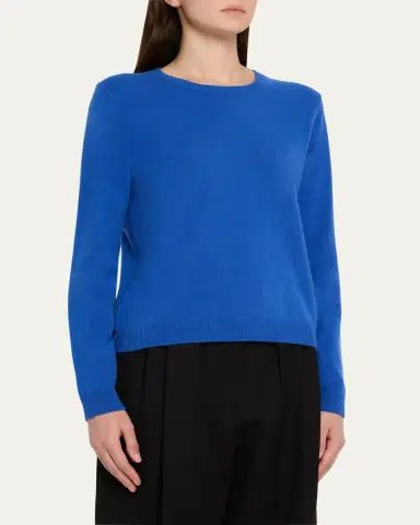 Majestic Filatures Crewneck Cashmere Sweater | Thumbnail 8 Majestic Filatures Crewneck Cashmere Sweater | Thumbnail 8