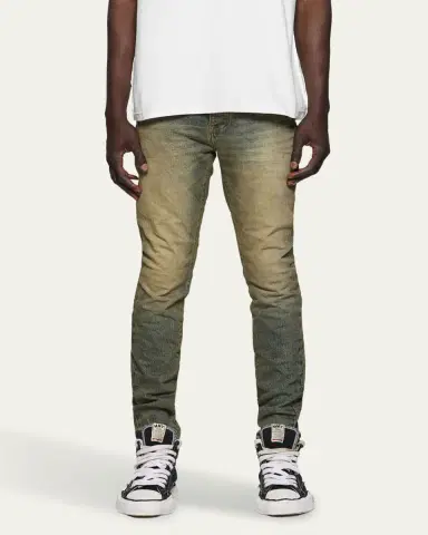 PURPLE Men's Sand Dune Cross Skinny Jeans | Thumbnail 2 PURPLE Men's Sand Dune Cross Skinny Jeans | Thumbnail 2