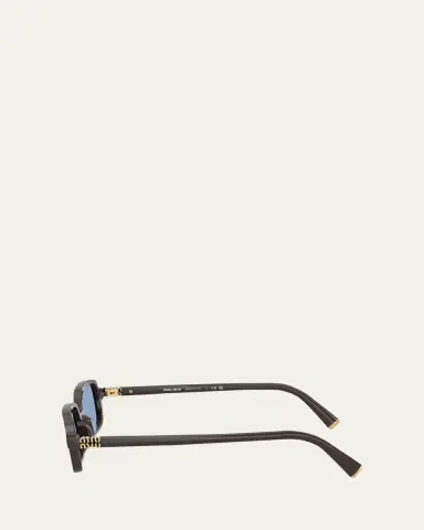 Miu Miu 11Zs Rectangular Sunglasses | Thumbnail 3 Miu Miu 11Zs Rectangular Sunglasses | Thumbnail 3