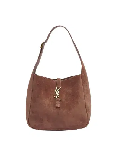 Saint Laurent Le 5 A 7 Small YSL Suede Shoulder Bag | Thumbnail 1 Saint Laurent Le 5 A 7 Small YSL Suede Shoulder Bag | Thumbnail 1