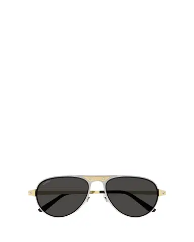 Cartier Men's CT0533SM Metal Aviator Sunglasses | Thumbnail 1 Cartier Men's CT0533SM Metal Aviator Sunglasses | Thumbnail 1