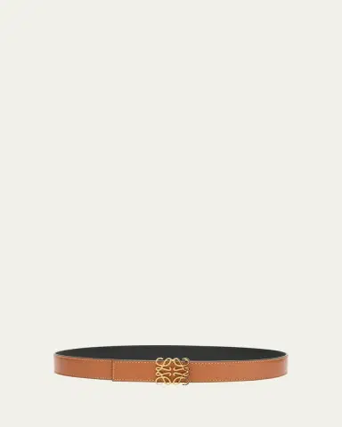 LOEWE Anagram Reversible Leather Belt | Thumbnail 3 LOEWE Anagram Reversible Leather Belt | Thumbnail 3