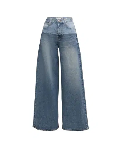 rag & bone rb Miramar Sofie Cotton-Terry Wide-Leg Jeans | Thumbnail 1 rag & bone rb Miramar Sofie Cotton-Terry Wide-Leg Jeans | Thumbnail 1