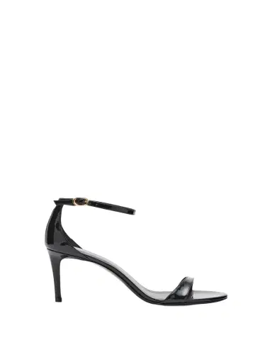 Stuart Weitzman Nudist Ii 75 Patent Leather Sandals | Thumbnail 1 Stuart Weitzman Nudist Ii 75 Patent Leather Sandals | Thumbnail 1
