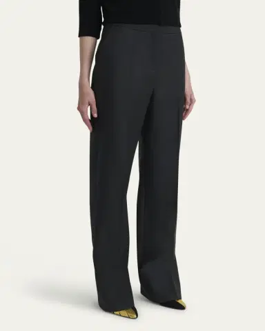 Valentino Garavani Cuffed Wool Trousers | Thumbnail 4 Valentino Garavani Cuffed Wool Trousers | Thumbnail 4