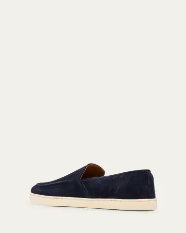 Bergdorf Goodman Men's Suede Hybrid Sneaker Loafers | Thumbnail 4 Bergdorf Goodman Men's Suede Hybrid Sneaker Loafers | Thumbnail 4