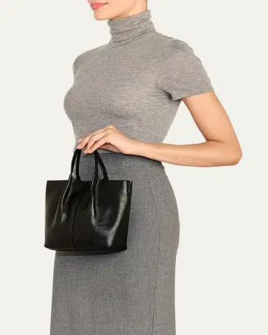 Il Bisonte Nina Small Pleated Leather Tote Bag | Thumbnail 2 Il Bisonte Nina Small Pleated Leather Tote Bag | Thumbnail 2