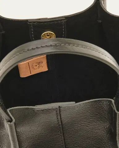 Il Bisonte Nina Small Pleated Leather Tote Bag | Thumbnail 4 Il Bisonte Nina Small Pleated Leather Tote Bag | Thumbnail 4