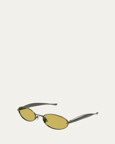 Bottega Veneta Sardine Logo Engraved Metal Sunglasses | Thumbnail 2 Bottega Veneta Sardine Logo Engraved Metal Sunglasses | Thumbnail 2