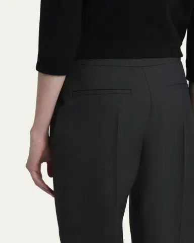 Valentino Garavani Cuffed Wool Trousers | Thumbnail 5 Valentino Garavani Cuffed Wool Trousers | Thumbnail 5