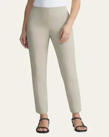 Lafayette 148 New York Stanton Cropped Techno Stretch Twill Pants | Thumbnail 4 Lafayette 148 New York Stanton Cropped Techno Stretch Twill Pants | Thumbnail 4