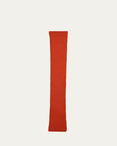 Anderson & Sheppard Men's Muskox Knitted Scarf | Thumbnail 6 Anderson & Sheppard Men's Muskox Knitted Scarf | Thumbnail 6