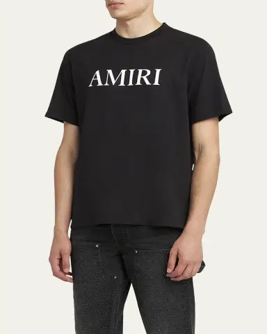 Amiri Men's Jersey Core Logo T-Shirt | Thumbnail 4 Amiri Men's Jersey Core Logo T-Shirt | Thumbnail 4
