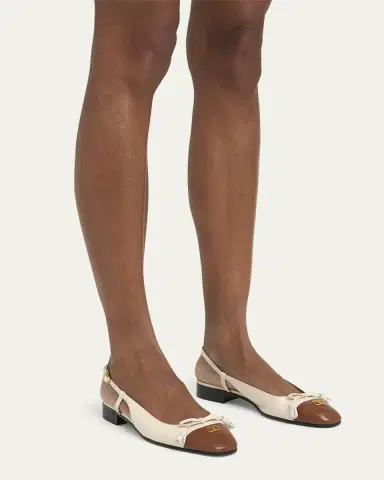 Valentino Garavani Slingback Ballerina Pumps | Thumbnail 2 Valentino Garavani Slingback Ballerina Pumps | Thumbnail 2