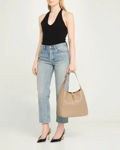 Saint Laurent Le 5 A 7 Large Shoulder Bucket Bag in Smooth Leather | Thumbnail 5 Saint Laurent Le 5 A 7 Large Shoulder Bucket Bag in Smooth Leather | Thumbnail 5