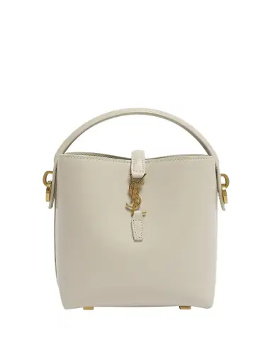 Saint Laurent Le 37 Mini YSL Bucket Bag in Smooth Leather | Thumbnail 1 Saint Laurent Le 37 Mini YSL Bucket Bag in Smooth Leather | Thumbnail 1